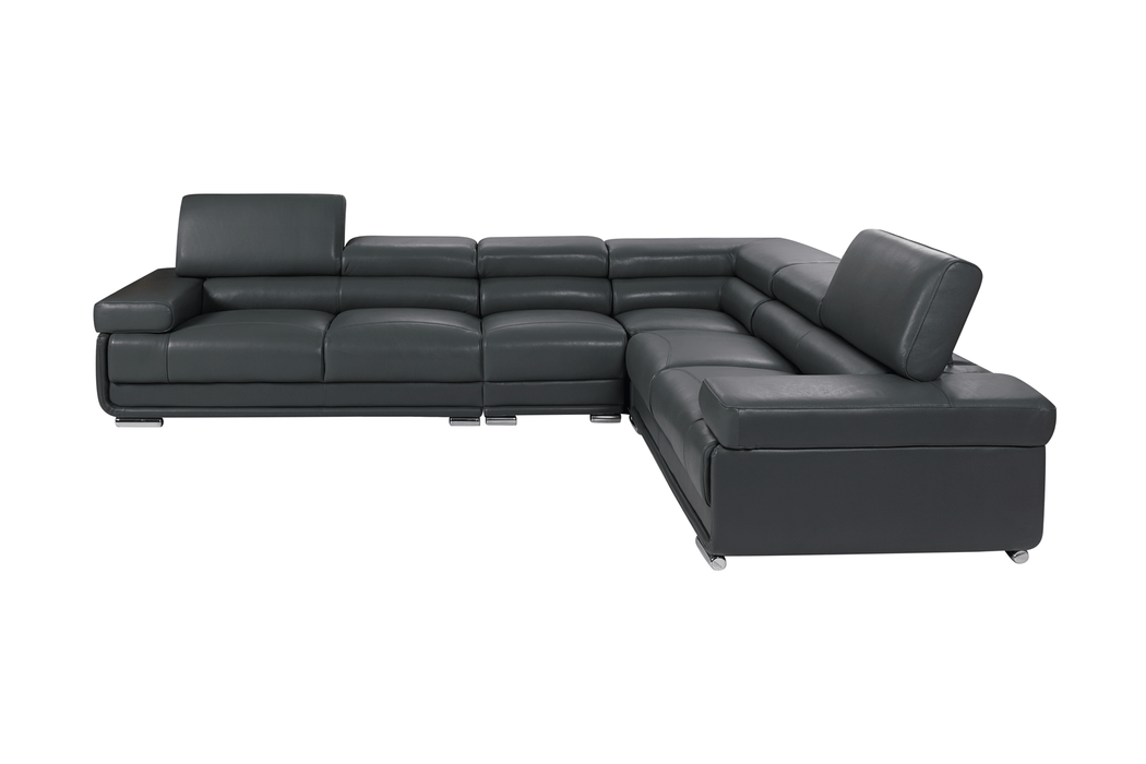 2119 Sectional Dark Grey - i27342 - Lara Furniture