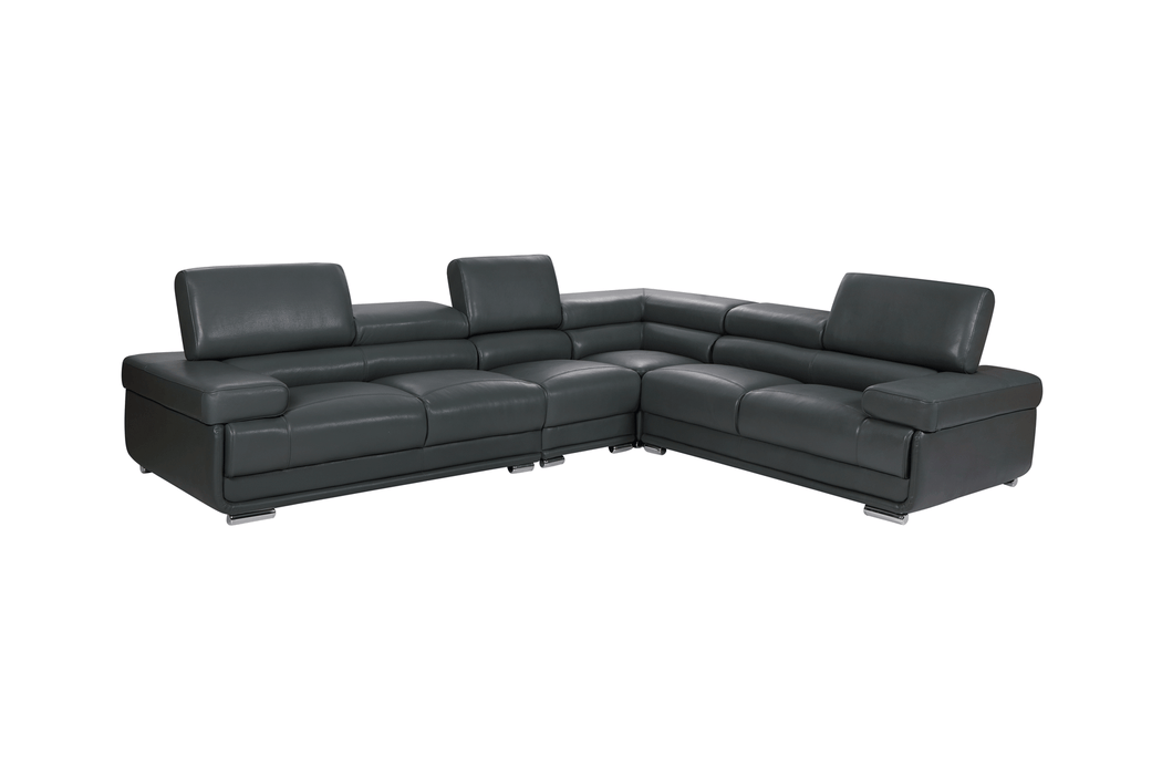 2119 Sectional Dark Grey - i27342 - Lara Furniture