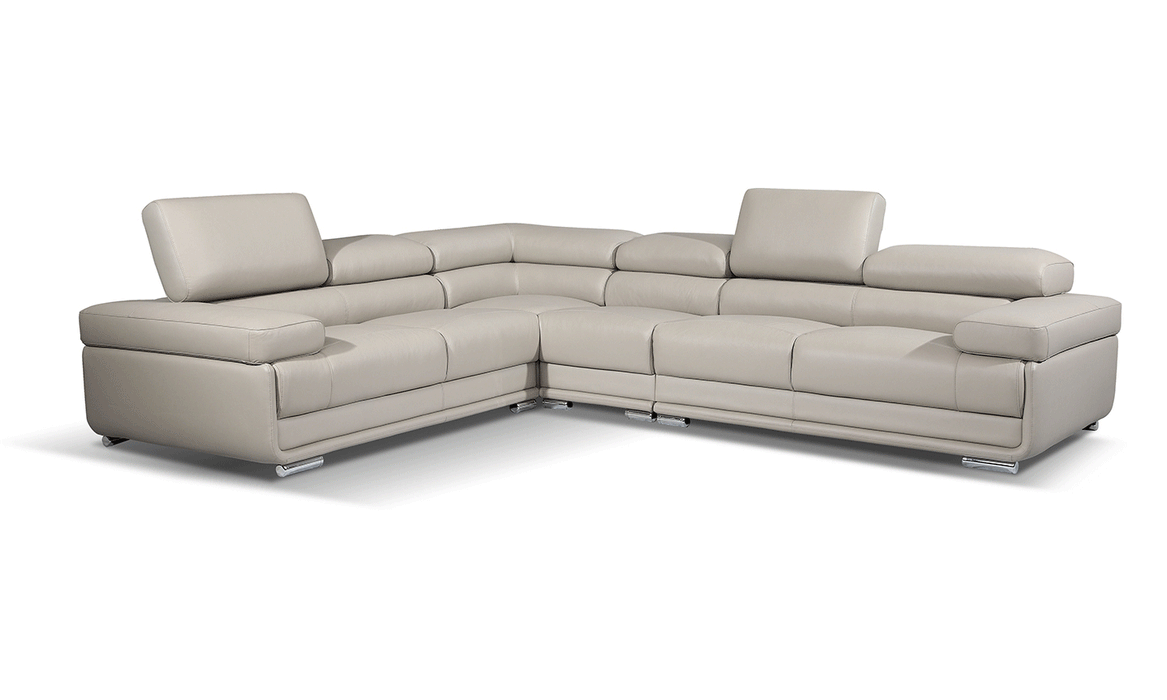 2119 Sectional Light Grey - i17280 - Lara Furniture