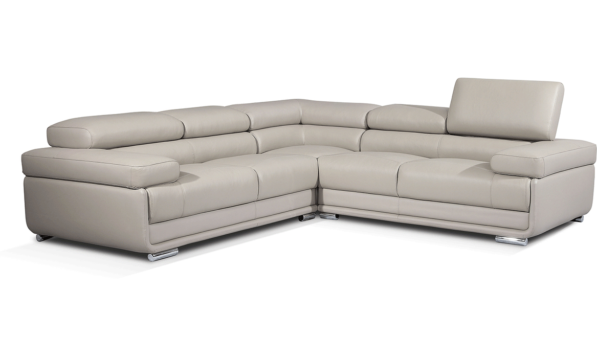 2119 Sectional Light Grey - i17280 - Lara Furniture