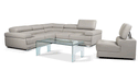 2119 Sectional Light Grey - i17280 - Lara Furniture