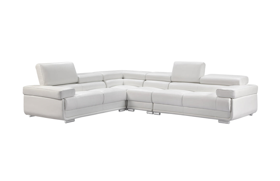 2119 Sectional White - i21830 - Lara Furniture