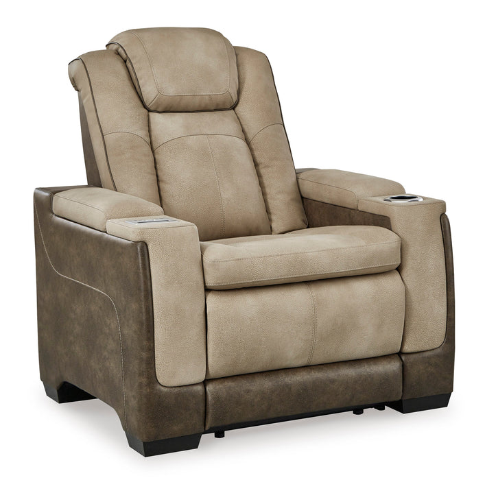 Next-Gen DuraPella Sand Power Recliner Set