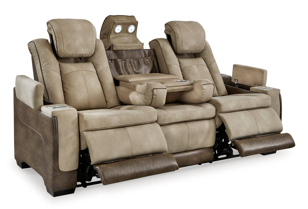 Next-Gen DuraPella Sand Power Recliner Set