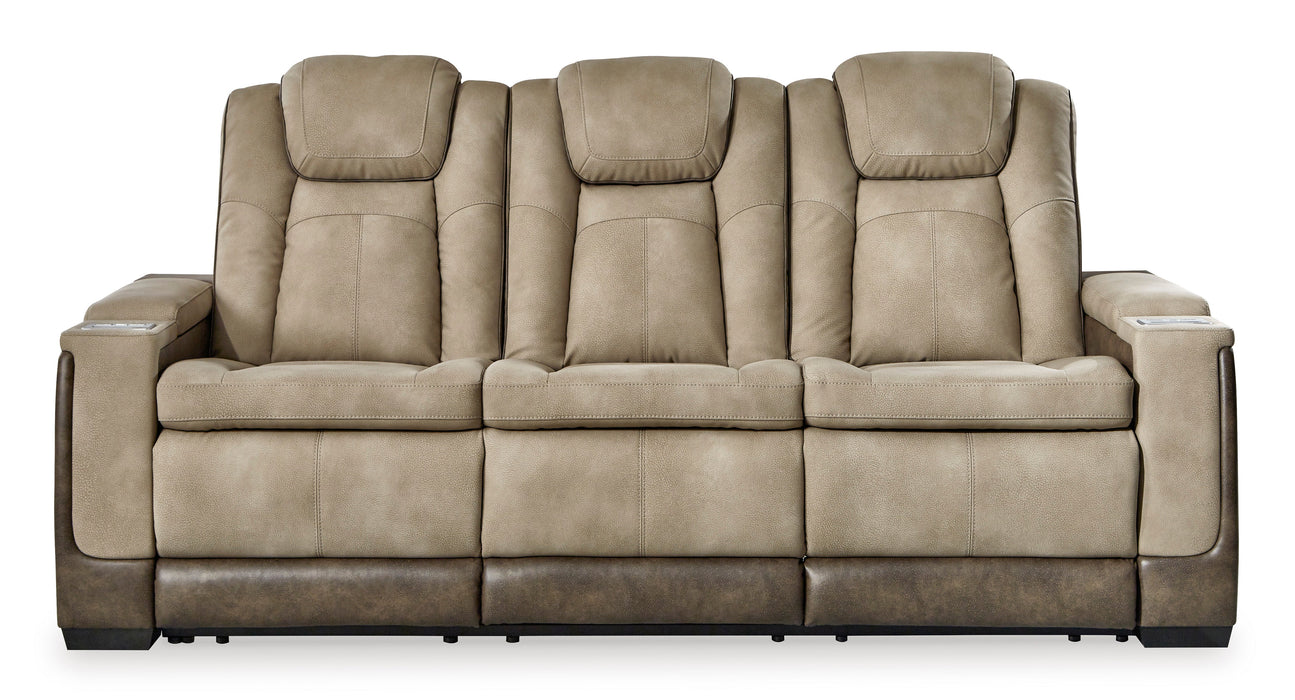 Next-Gen DuraPella Sand Power Recliner Set