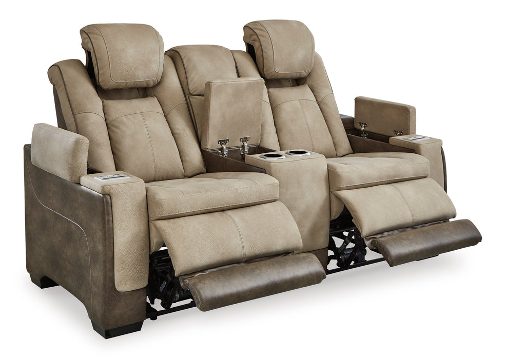 Next-Gen DuraPella Sand Power Recliner Set