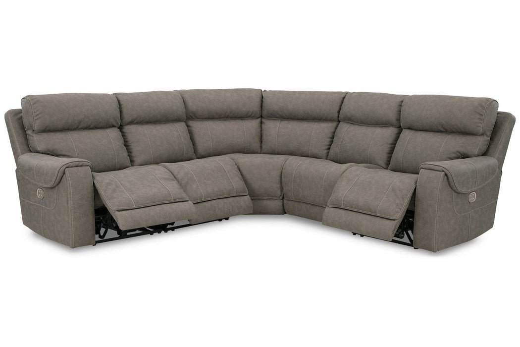 Starbot Fossil 5-Piece Power Reclining Sectional