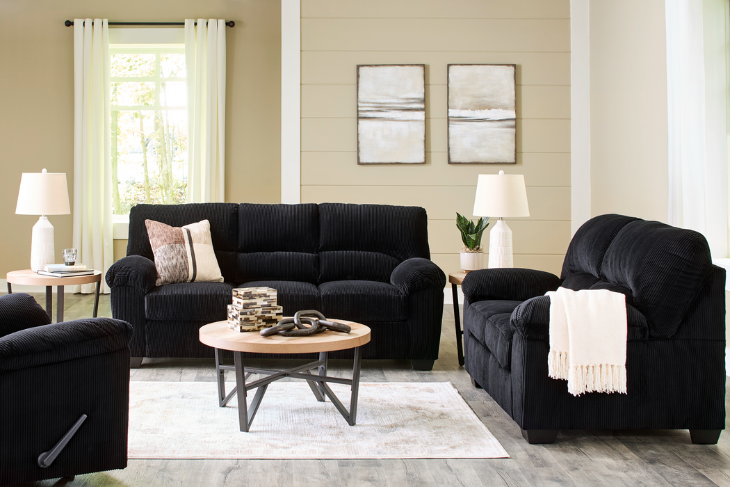 SimpleJoy Onyx Living Room Set