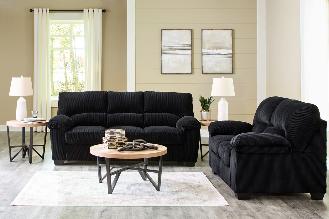 SimpleJoy Onyx Living Room Set