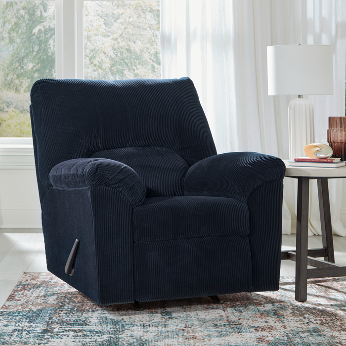 SimpleJoy Navy Living Room Set