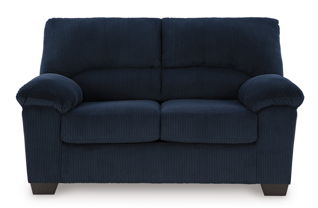 SimpleJoy Navy Living Room Set