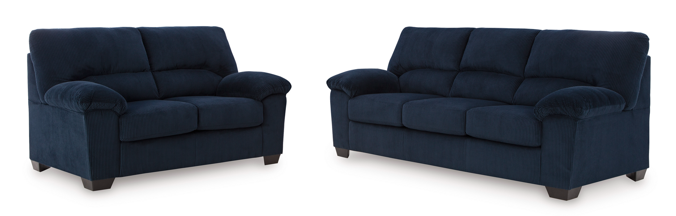 SimpleJoy Navy Living Room Set