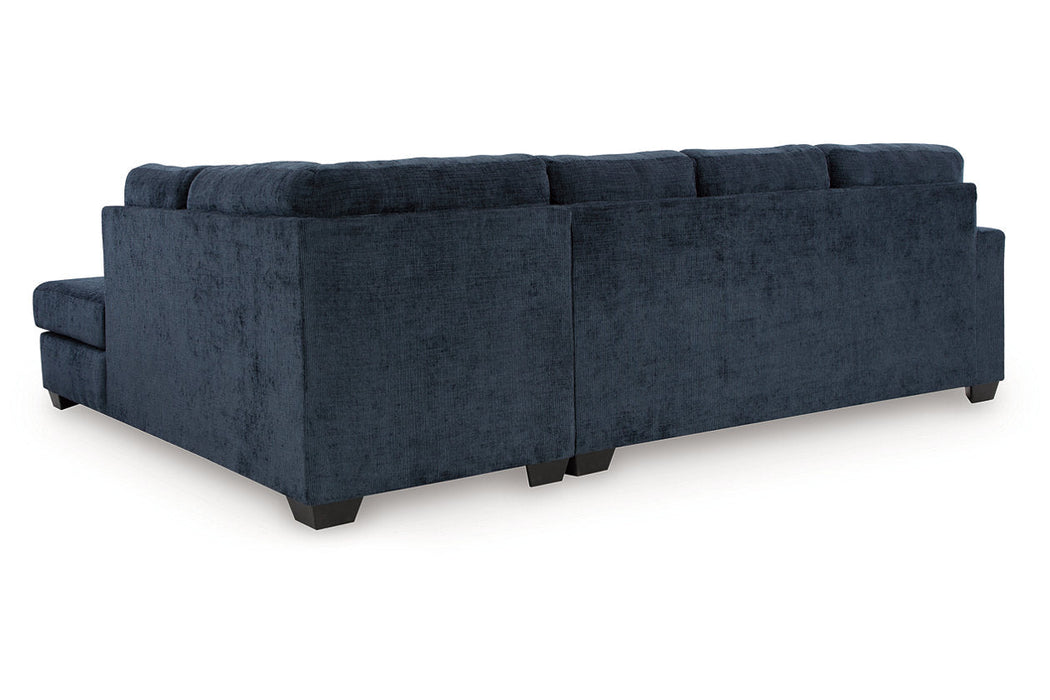 Aviemore Ink 2-Piece Sectional with Chaise -  Ashley - Lara Furniture