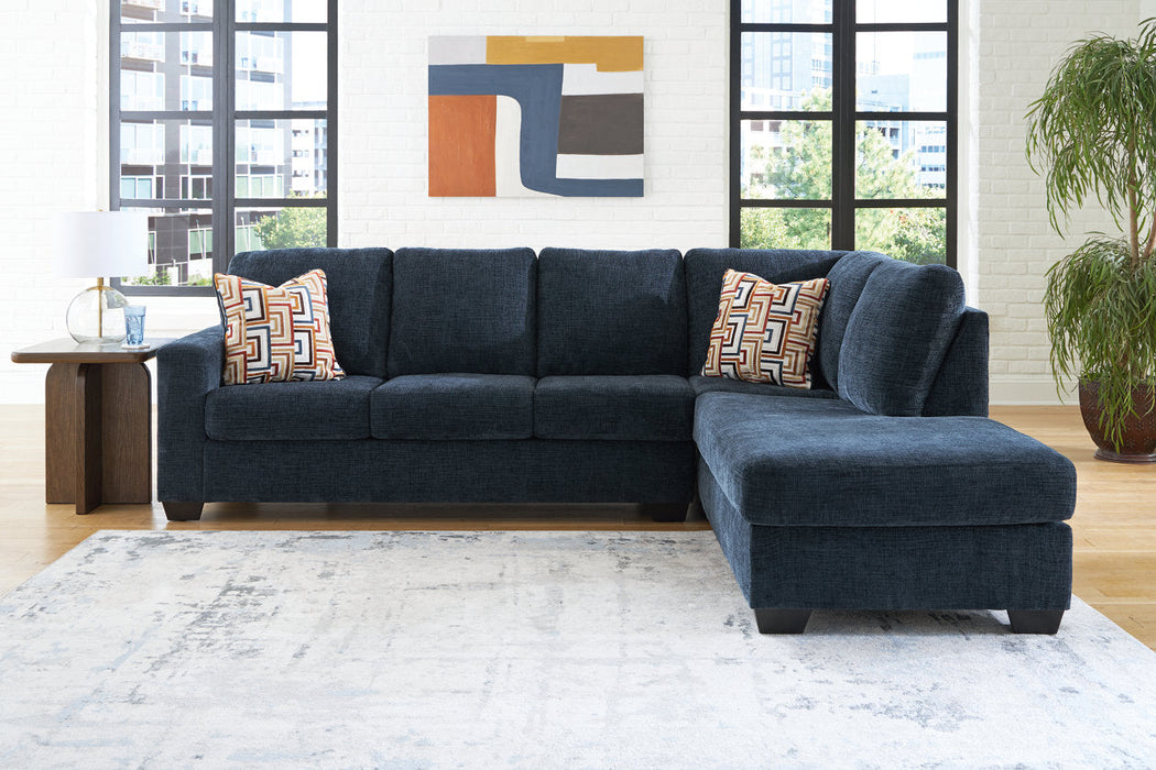 Aviemore Ink 2-Piece Sectional with Chaise -  Ashley - Lara Furniture