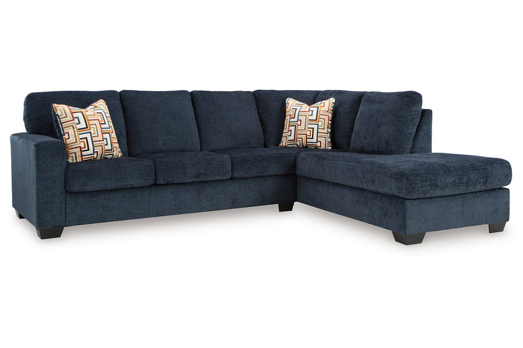 Aviemore Ink 2-Piece Sectional with Chaise -  Ashley - Lara Furniture