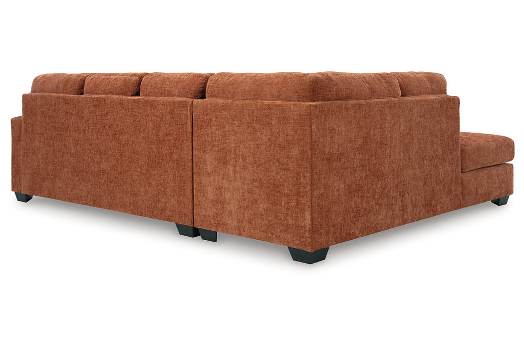 Aviemore Spice 2-Piece Sectional with Chaise -  Ashley - Lara Furniture