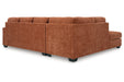 Aviemore Spice 2-Piece Sectional with Chaise -  Ashley - Lara Furniture