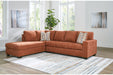 Aviemore Spice 2-Piece Sectional with Chaise -  Ashley - Lara Furniture