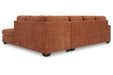 Aviemore Spice 2-Piece Sectional with Chaise -  Ashley - Lara Furniture