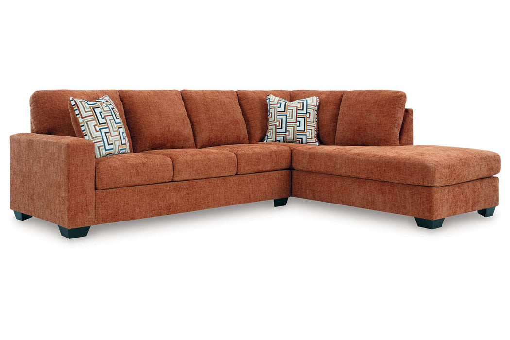 Aviemore Spice 2-Piece Sectional with Chaise -  Ashley - Lara Furniture