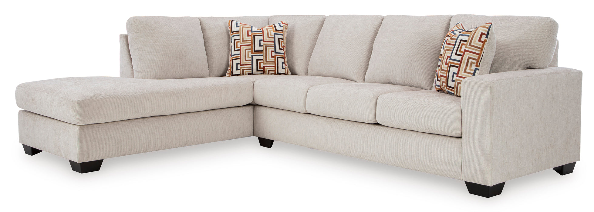 Aviemore Stone 2-Piece LAF Sectional with Chaise