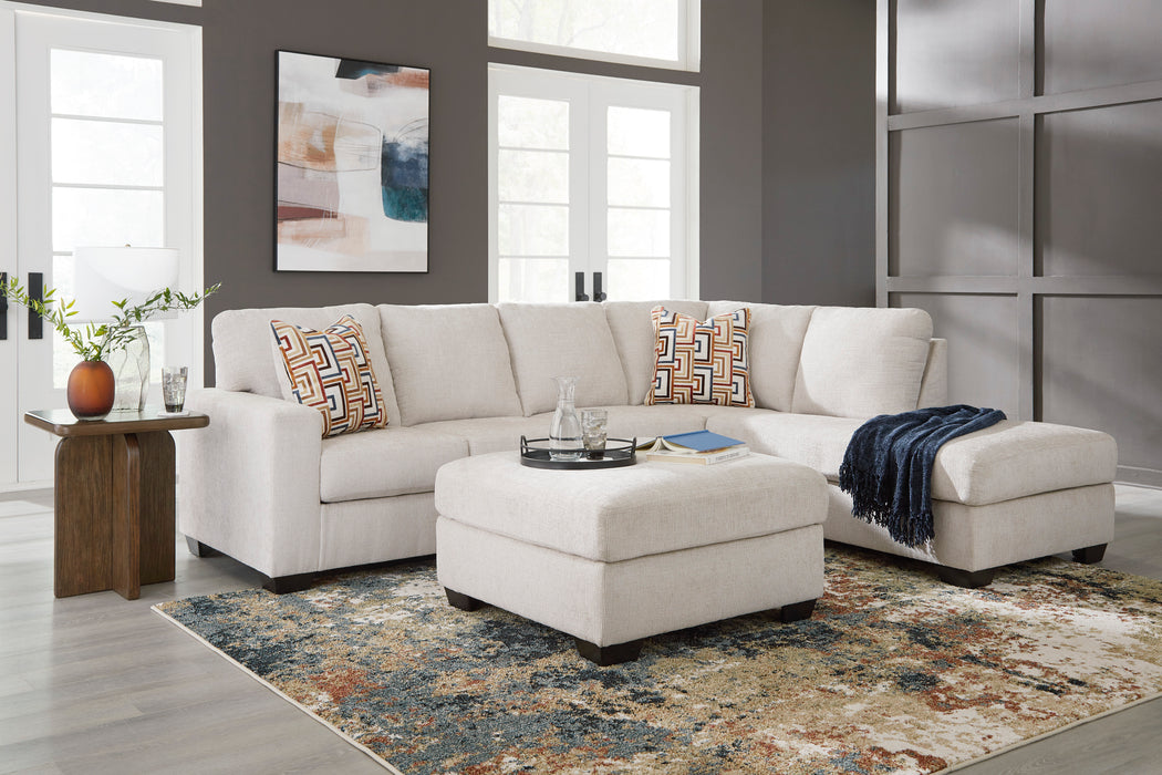 Aviemore Stone 2-Piece RAF Sectional with Chaise