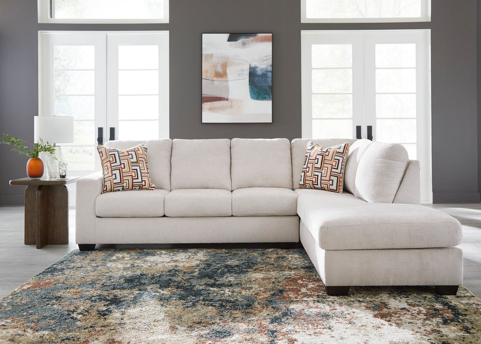 Aviemore Stone 2-Piece RAF Sectional with Chaise