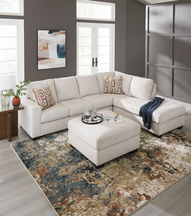 Aviemore Stone 2-Piece RAF Sectional with Chaise