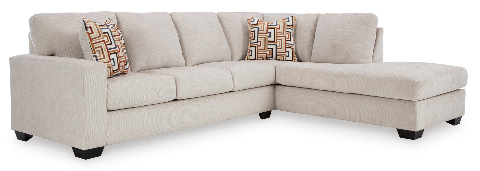 Aviemore Stone 2-Piece RAF Sectional with Chaise