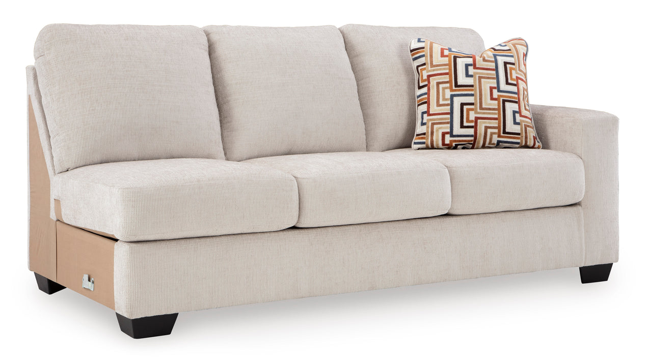 Aviemore Stone 2-Piece LAF Sectional with Chaise