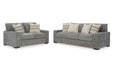 Dunmor Graphite Living Room Set -  Ashley - Lara Furniture