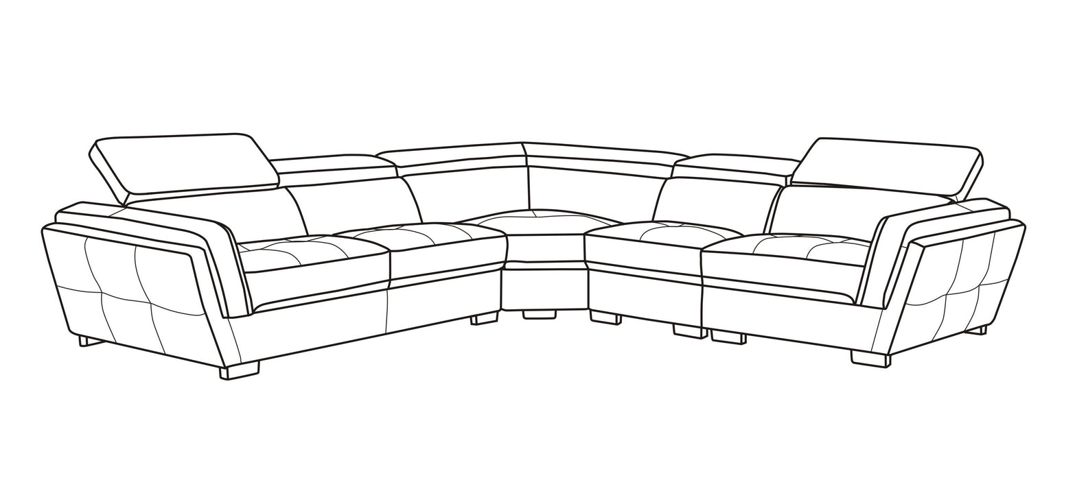 2566 Sectional - i21819 - Lara Furniture