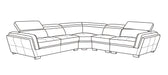 2566 Sectional - i21819 - Lara Furniture