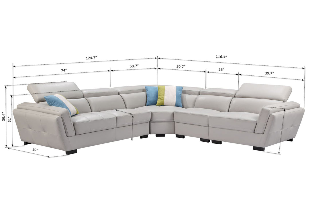 2566 Sectional - i21819 - Lara Furniture