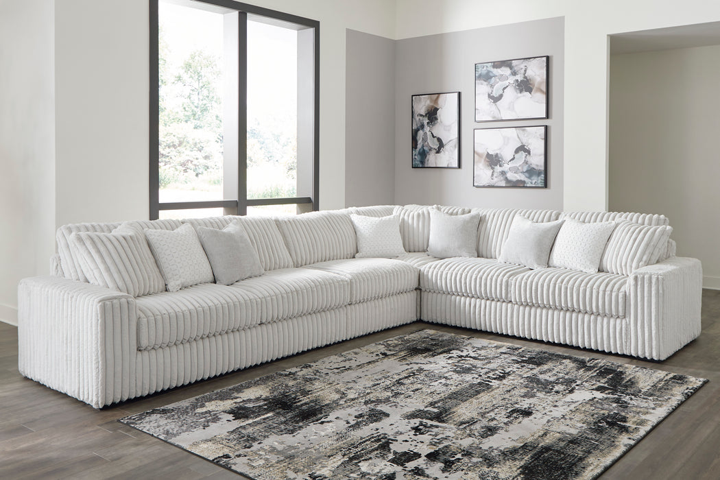 Stupendous Alloy 4-Piece Sectional