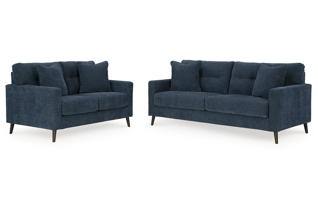 Bixler Navy Living Room Set -  Ashley - Lara Furniture