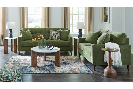 Bixler Olive Living Room Set -  Ashley - Lara Furniture