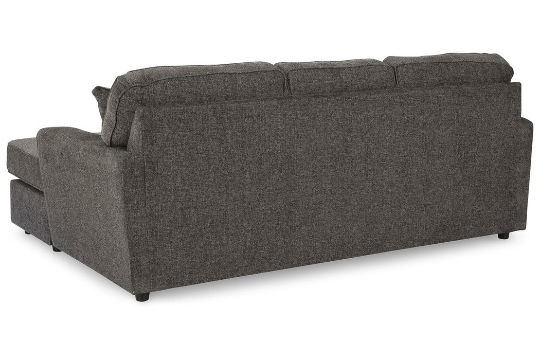 Cascilla Slate Sofa Chaise and Chair -  Ashley - Lara Furniture