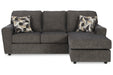 Cascilla Slate Sofa Chaise and Chair -  Ashley - Lara Furniture