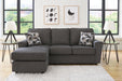 Cascilla Slate Sofa Chaise and Chair -  Ashley - Lara Furniture