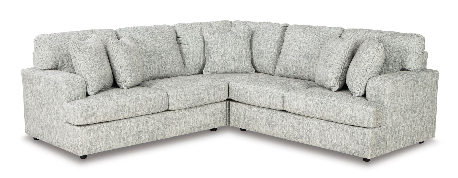 Playwrite  Gray 3-Piece Sectional