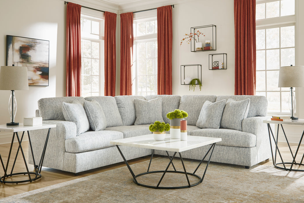 Playwrite  Gray 3-Piece Sectional