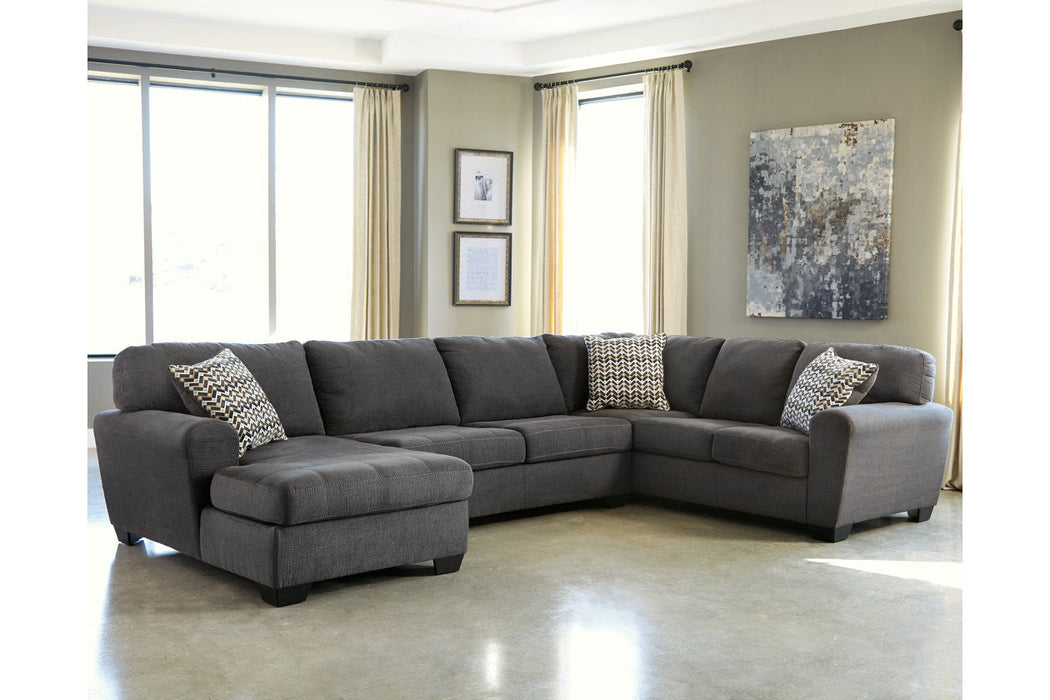 Ambee Slate LAF Sectional -  - Lara Furniture