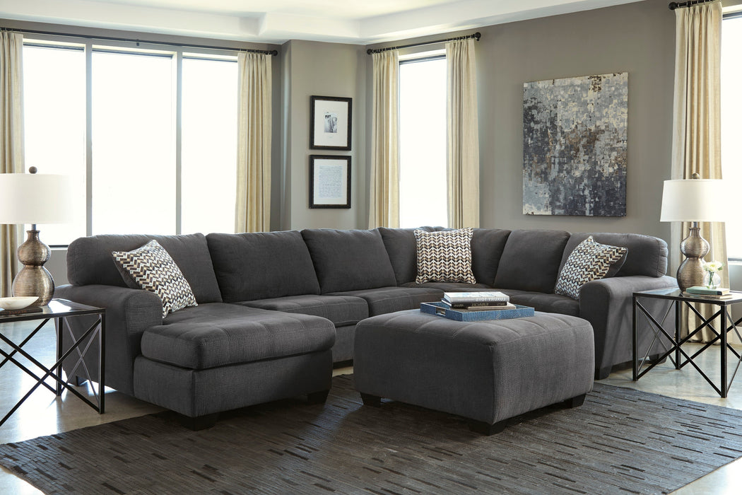 Ambee Slate LAF Sectional -  - Lara Furniture