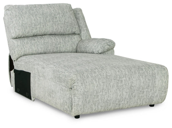 McClelland Gray  3-Piece RAF Reclining Sectional with Chaise