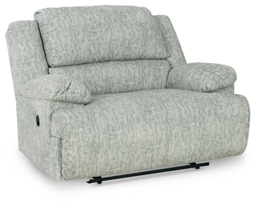 McClelland Gray Oversized Recliner