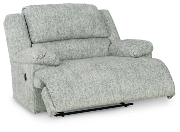 McClelland Gray Oversized Recliner