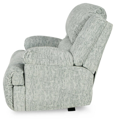 McClelland Gray Oversized Power Recliner