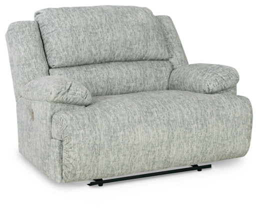 McClelland Gray Oversized Power Recliner