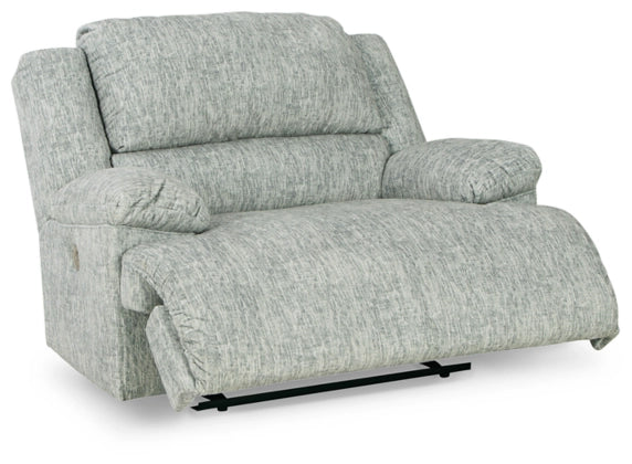 McClelland Gray Oversized Power Recliner